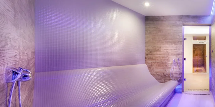 Wellness je moderní, přepychový a dobije vás energií během pár minut.