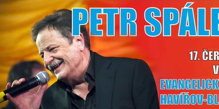 Vstupenka na koncert Petra Spáleného v Havířově