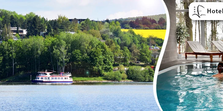 Až 3 dny pohody u Brněnské přehrady s polopenzí i wellness