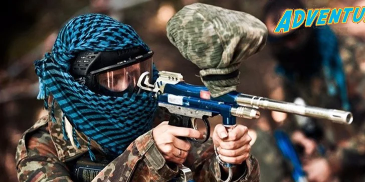 Celodenní vstup na Paintball v Adventure parku