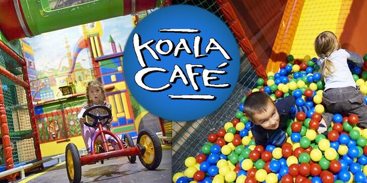 Vstup do rodinného zábavního centra Koala Café