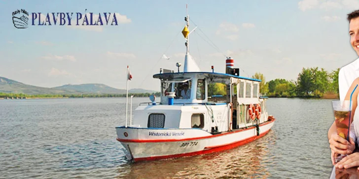 Okružní plavba po Mušovské nádrži s výhledem na Pálavu