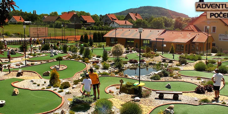 Celodenní adventure golf pro celou rodinu