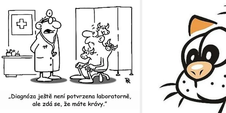 Výstava vtipů Pavla Kantorka: Vstupenky pro dva fandy milého humoru