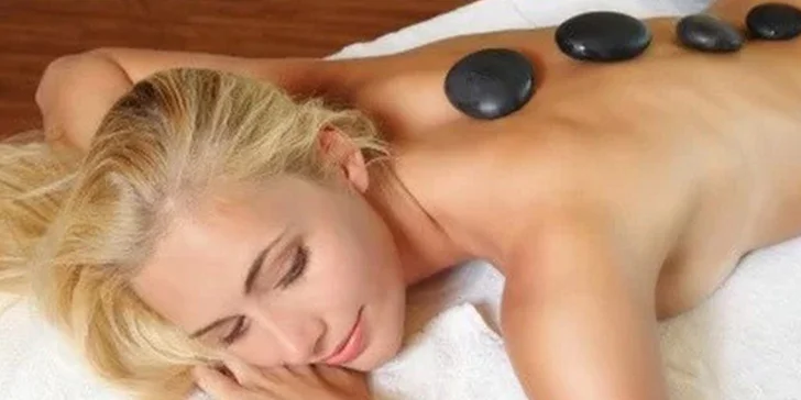 Luxusní wellness masáž a masáž horkými kameny