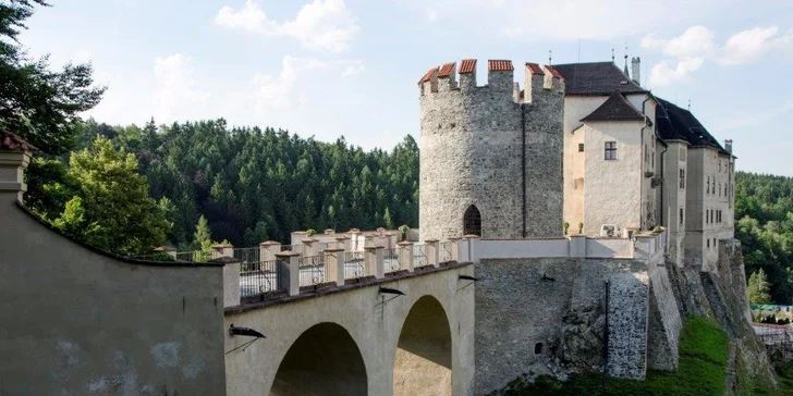 Romantický pobyt s výhledem na hrad Český Šternberk