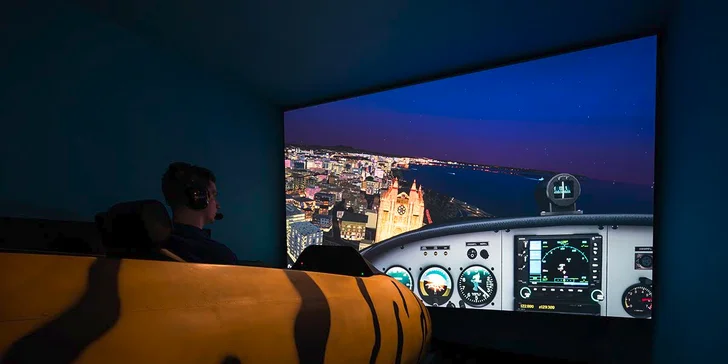 Letecký simulátor – skvělý zážitek z bezpečí země
