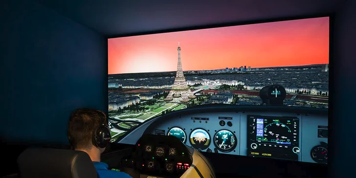 Letecký simulátor – skvělý zážitek z bezpečí země