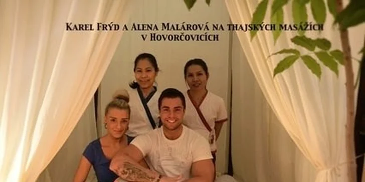 Thajská masáž v Thai Therapy v Hovorčovicích