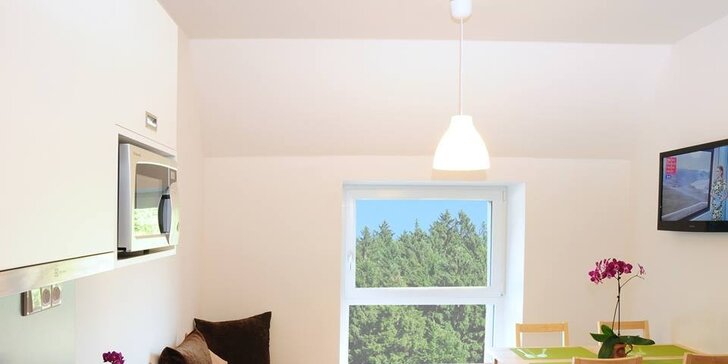 Luxusní vybavené apartmány v Krkonoších pro dva i rodinu - vhodné jako dárek