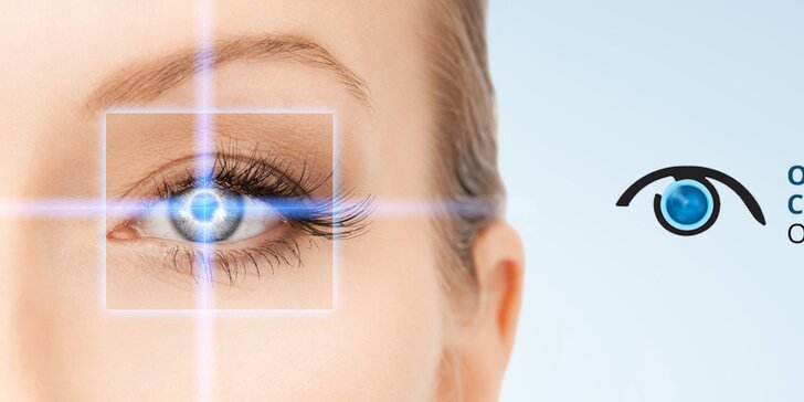 Bezbolestná laserová operace oka na míru za 8500 Kč