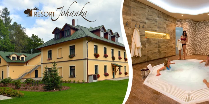 Až 4 dny pro dva v luxusním resortu Johanka