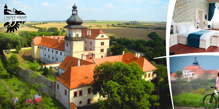 Romantický pobyt pro dva na zámku se snídaní i prohlídkou