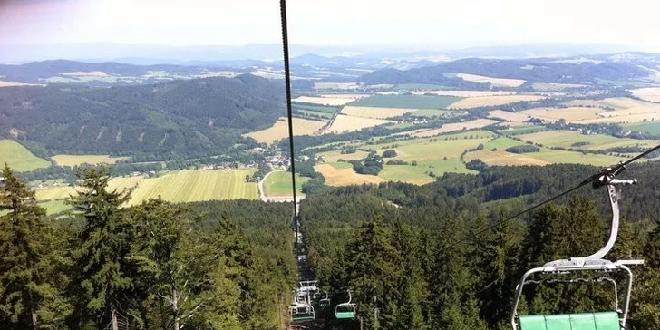 Letní dovolená v Orlických horách pro 2 nebo rodinu s aktivitami a relaxem