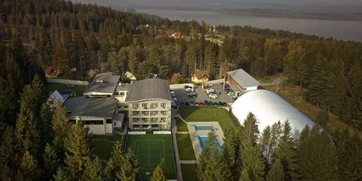 4* rodinná dovolená u Oravské přehrady. Až 2 děti zdarma