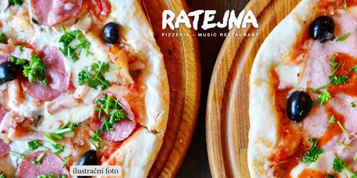 Itálie v centru Brna – dvě pizzy dle vašeho výběru
