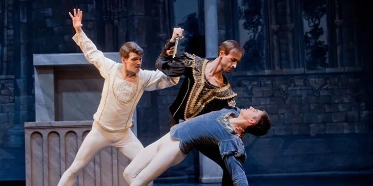 Baletní představení Romeo a Julie v Divadle Hybernia