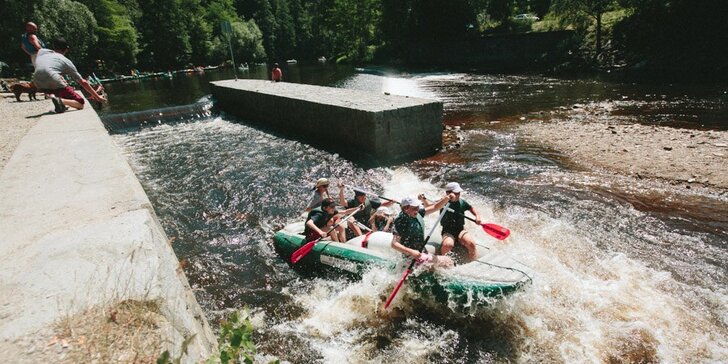 Letní dětský vodácký tábor Hroch - nejlepší léto na Vltavě