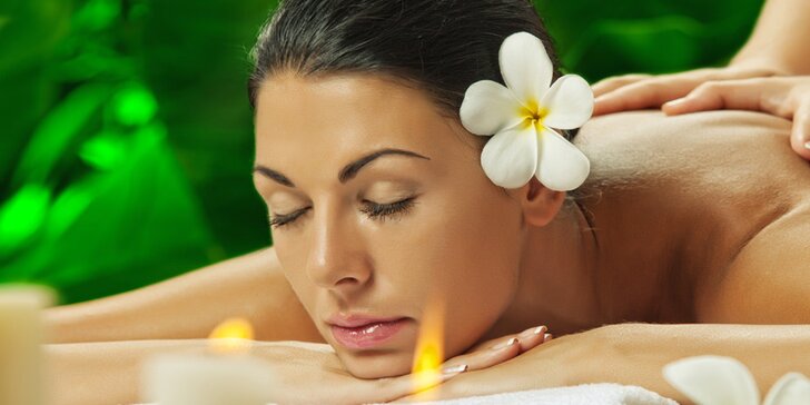 Božská havajská masáž – 50minutový relax pro tělo i mysl