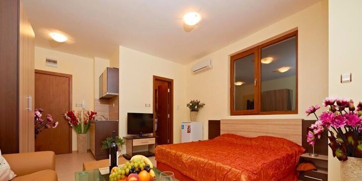 7 dní v komfortním apartmánu v Bulharsku až pro 4 osoby