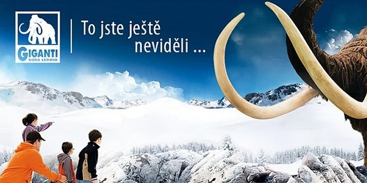 Výstava Giganti doby ledové i zrcadlové bludiště