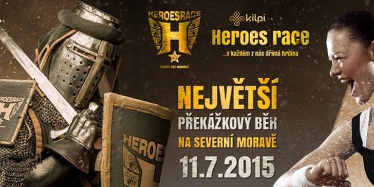 Kilpi Heroes Race - překážkový závod v Hradci nad Moravicí