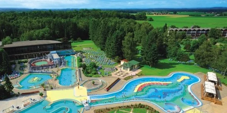 Pasov a největší evropské lázně Bad Füssing se třemi termálními prameny