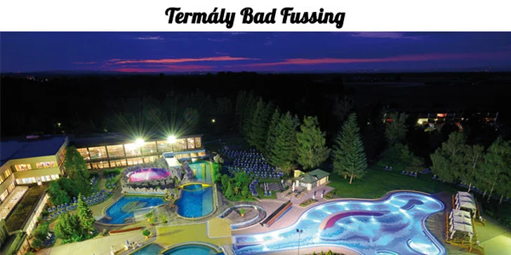 Pasov a největší evropské lázně Bad Füssing se třemi termálními prameny