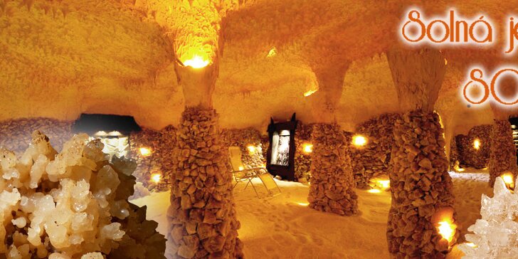 Zdravá relaxace v solné jeskyni v centru Olomouce
