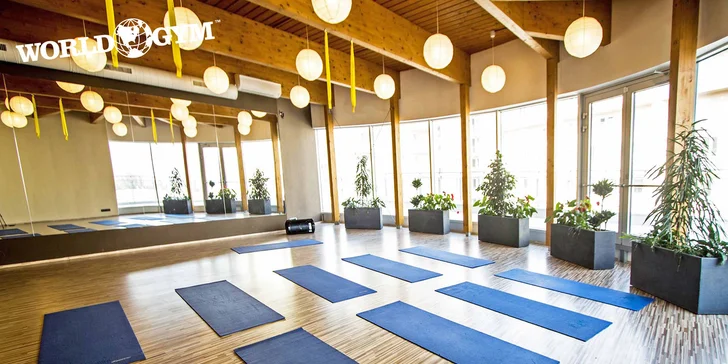 Jednorázový vstup s wellness do luxusního fitness World Gym