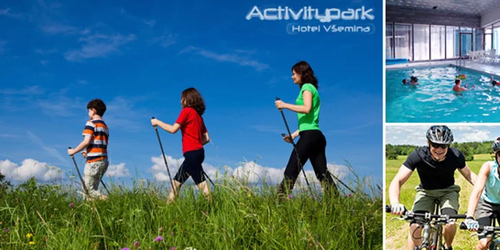 3denní pobyt pro dva v Activitypark Hotelu Všemina
