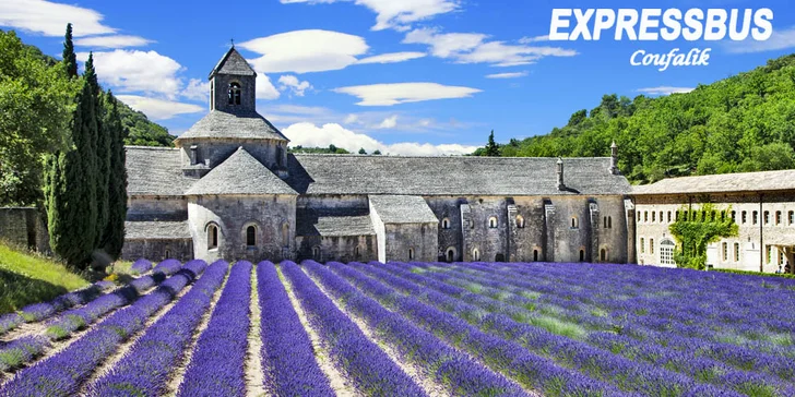 Pětidenní zájezd do okouzlující Provence vč. koupání v Nice