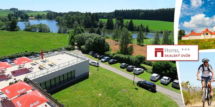 3 a 6 dní pohody na Vysočině s nabitým balíčkem pro dva