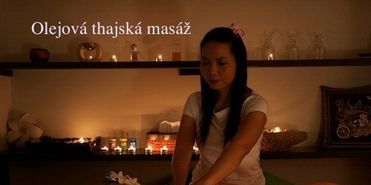 30minutová masáž dle výběru v Thai Therapy v Hovorčovicích
