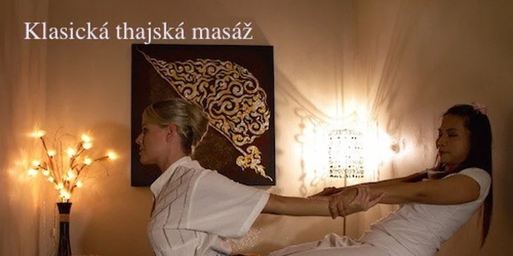 Thajské masáže dle výběru - 30 nebo 60 minut v hotelu Theatrino