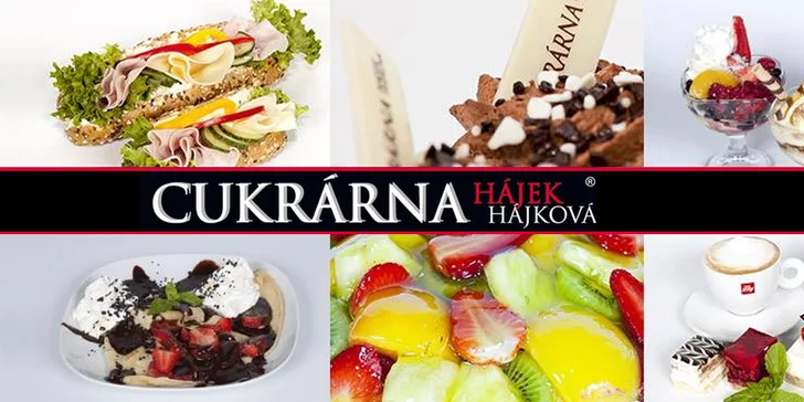 Otevřené vouchery na cokoli do cukráren Hájek & Hájková