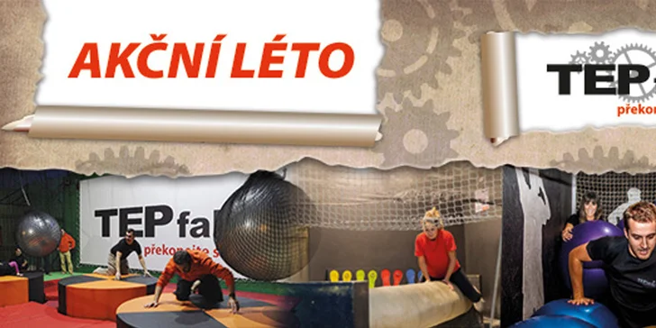 Akční léto v TEPfaktoru – bavte se a překonejte sami sebe!