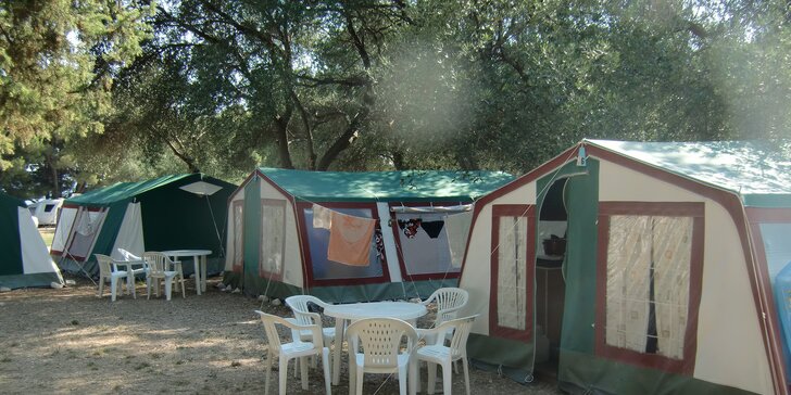 8 dní v karavanu nebo pod stanem na Makarské riviéře