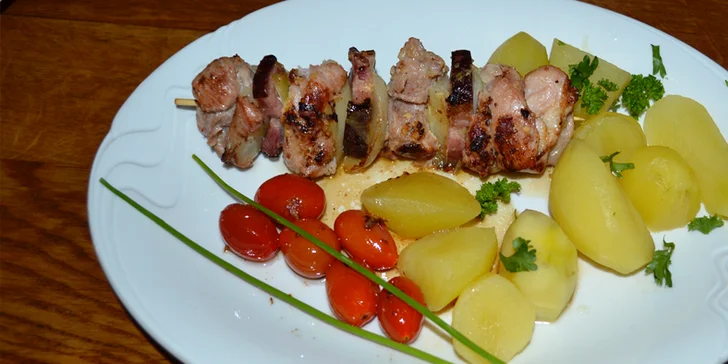 4chodové menu pro 2 v Hukvaldské restauraci Leoše Janáčka