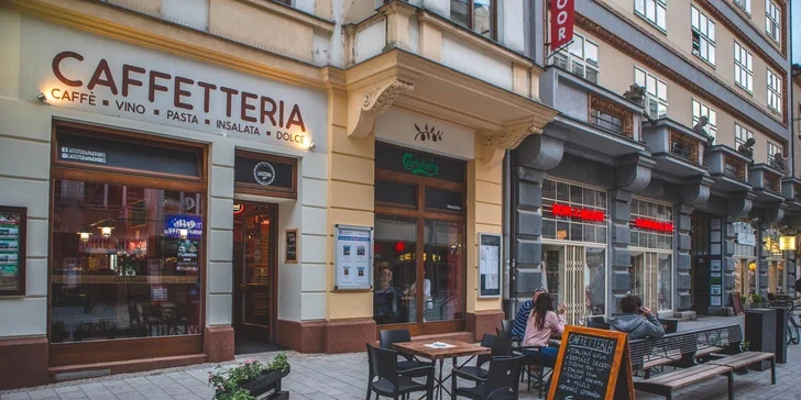 Letní italské menu s těstovinami, salátem i dezertem pro dva