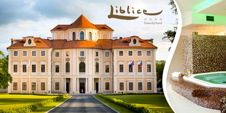 Pohádkový pobyt pro dva v depandance zámku Liblice