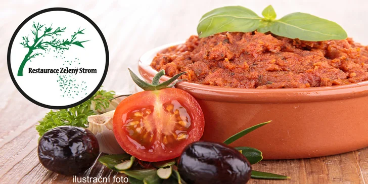Veganský tataráček ze sušených rajčat pro dva nebo pro čtyři