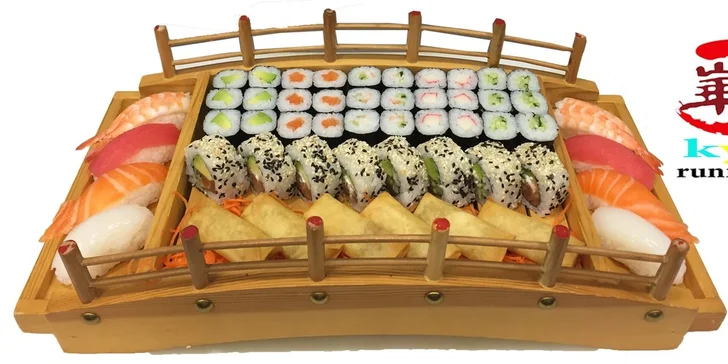 Running nebo sushi menu v restauraci Kyoto sushi - Galerie Harfa