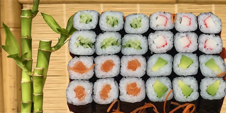 Running nebo sushi menu v restauraci Kyoto sushi - Galerie Harfa