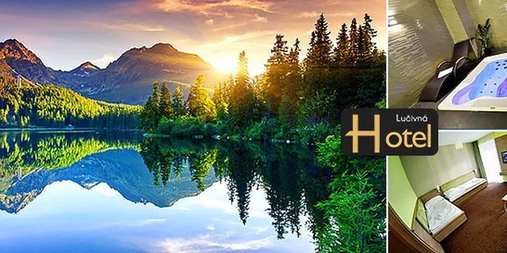 Pobyt pod Vysokými Tatrami ve wellness Kaštieli Lučivná ***