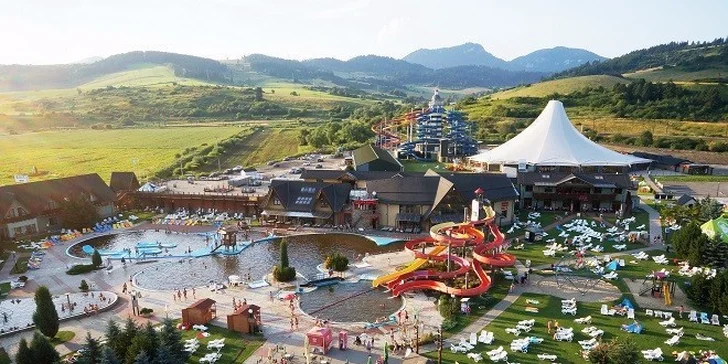 Celý den v GINO PARADISE Bešeňová - vodní ráj na Slovensku!