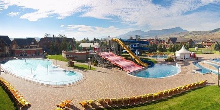 Celý den v GINO PARADISE Bešeňová - vodní ráj na Slovensku!