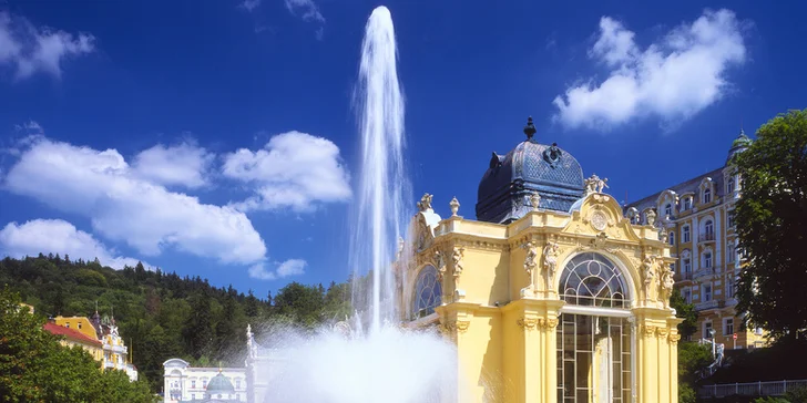 Úžasný letní odpočinkový pobyt v Mariánských Lázních