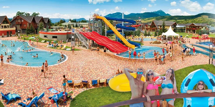Celý den v GINO PARADISE Bešeňová - vodní ráj na Slovensku!