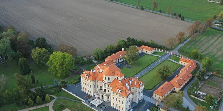 Pohádkový pobyt pro dva v depandance zámku Liblice